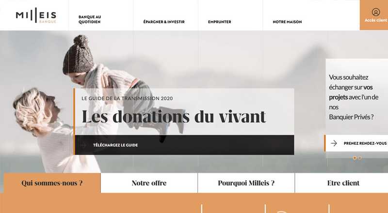 Informations générales - Milleis Banque Privée